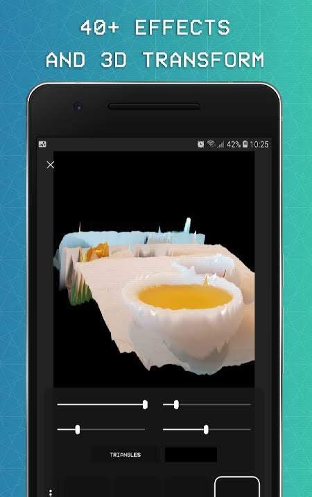 EZ Glitch Video Editor - 3D Trippy Glitch Effects screenshot 2