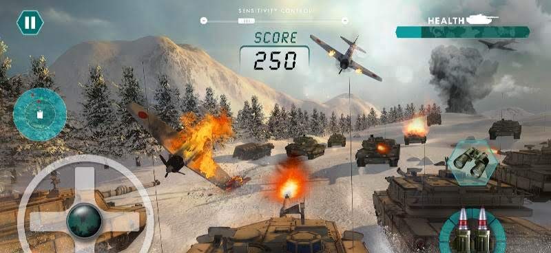 Battle of Tank Games: Army World War Machines screenshot 1