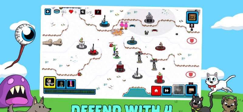 Cats & Cosplay: Tower Defense. A Cat Kingdom Rush screenshot 3