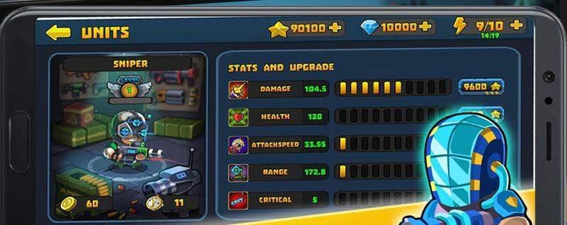 Zombie Troopers Creeps TD 2019 screenshot 2