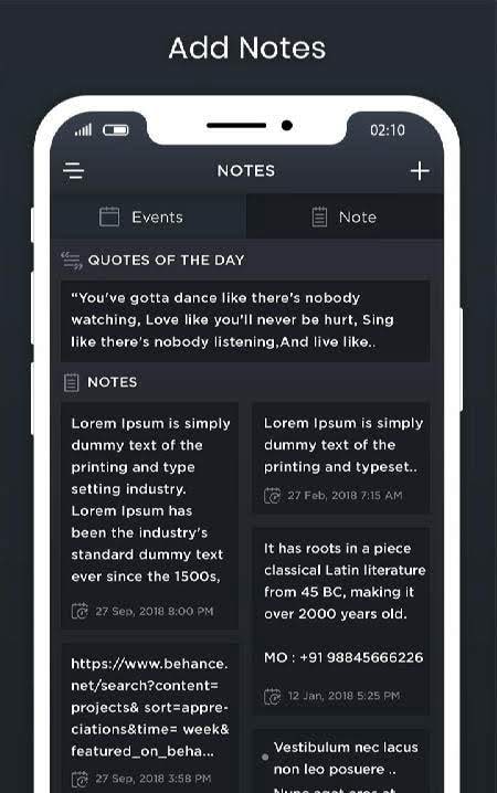 Daily Time Planner With Clock Widget screenshot 2
