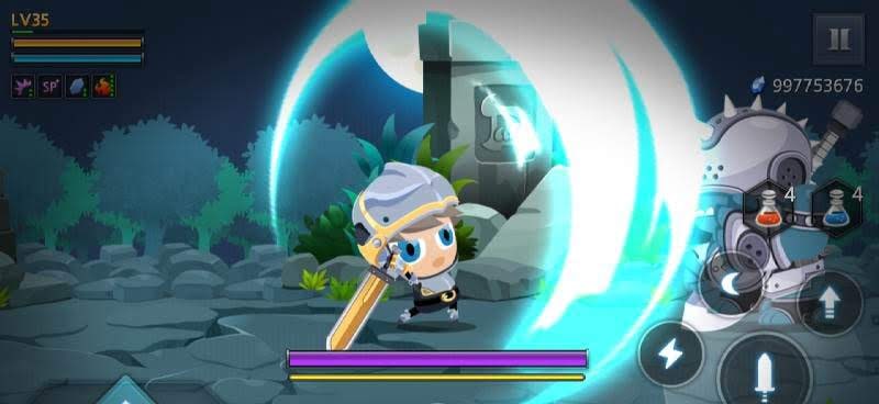 CRYSTAL BLADE gameplay screenshot 2
