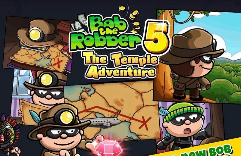Bob The Robber 5: Temple Adventure by Kizi Games gameplay screenshot 2