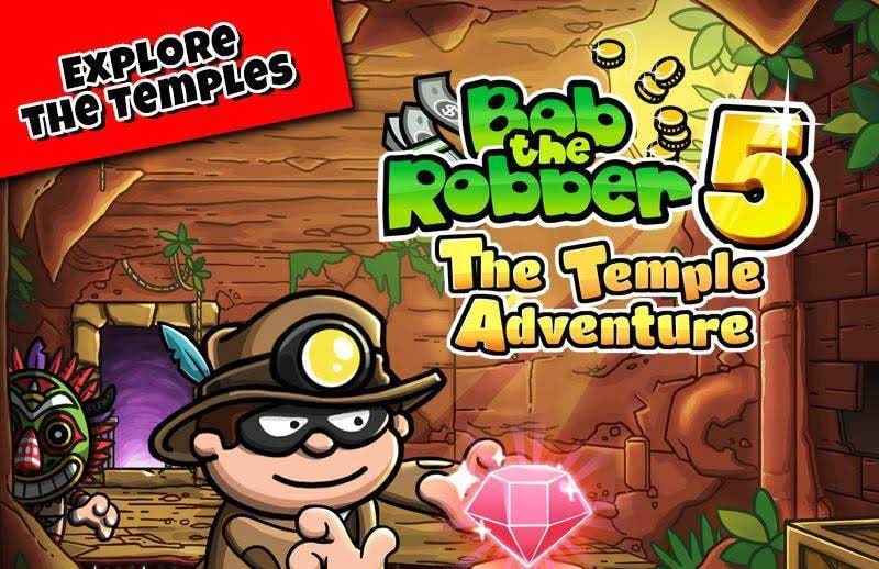 Bob The Robber 5: Temple Adventure by Kizi Games gameplay screenshot 1