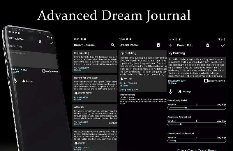 Lucidity Level: Lucid Dreaming Tool/Dream Journal screenshot 3