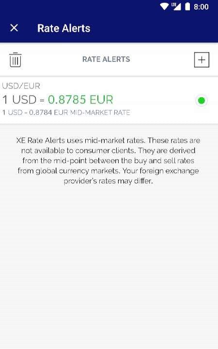 XE Currency Pro preview 4