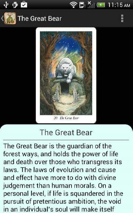 Wildwood Tarot gameplay screenshot 2