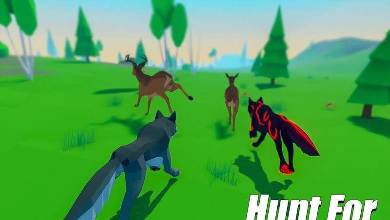 Wolf Simulator Fantasy Jungle screenshot 2