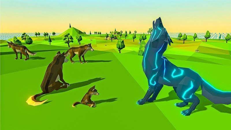 Wolf Simulator Fantasy Jungle screenshot 4
