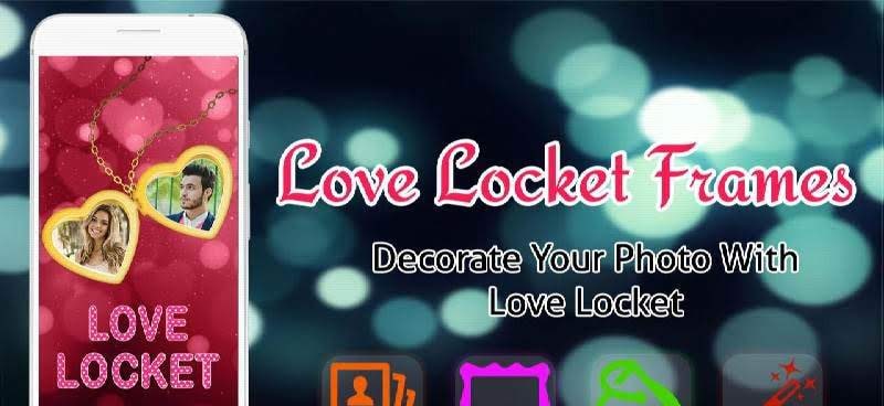 Love Photo Frames - Love Locket Photo Editor screenshot 1