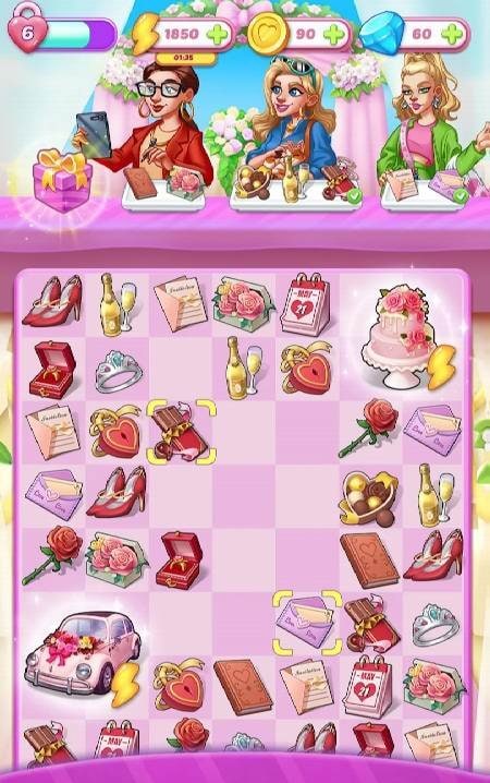 Merge Love 2 gameplay screenshot 1