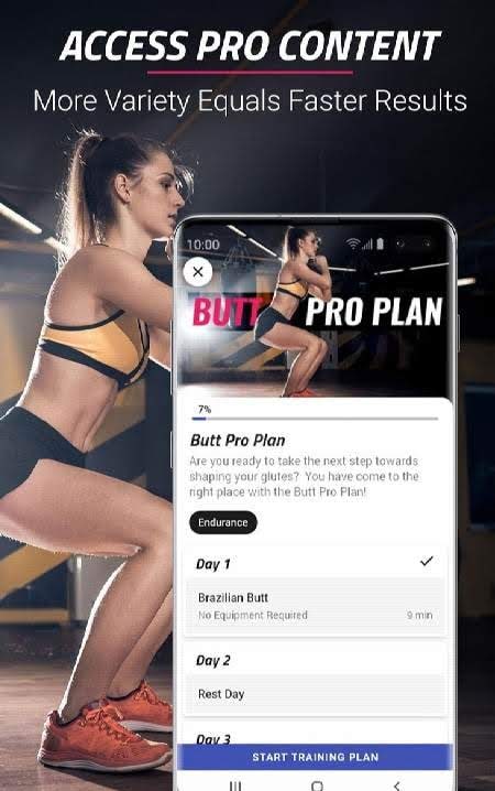 Woman Butt Workouts - Results in 20 Days PRO preview 2