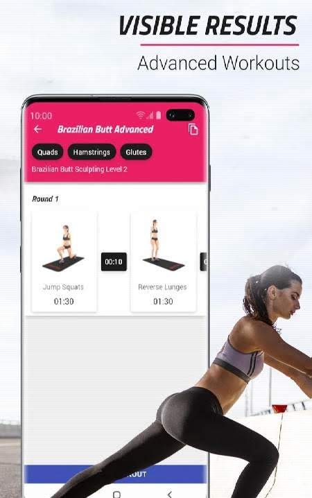 Woman Butt Workouts - Results in 20 Days PRO preview 4