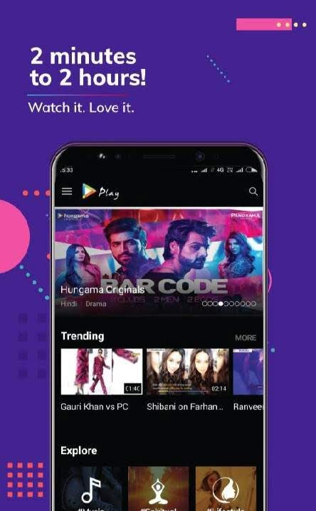Hungama Play: Movies & Videos screenshot 1