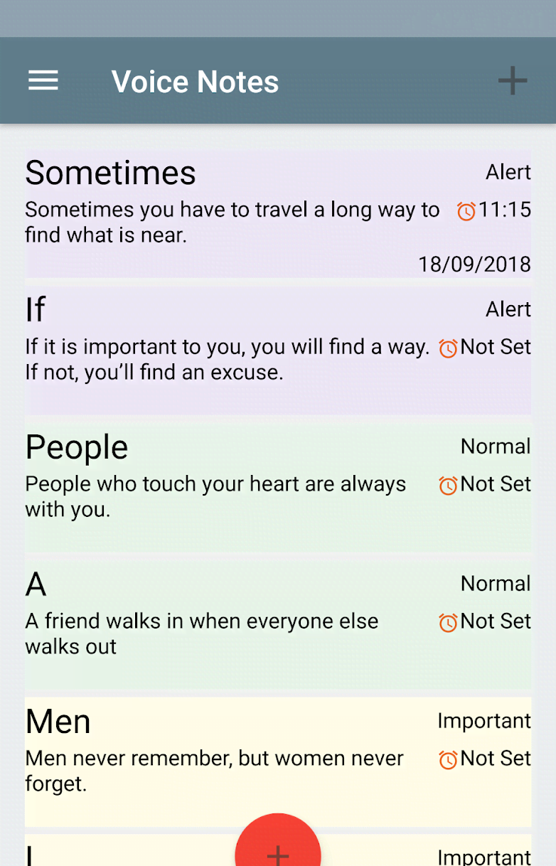 Voice Notes Pro screenshot 1
