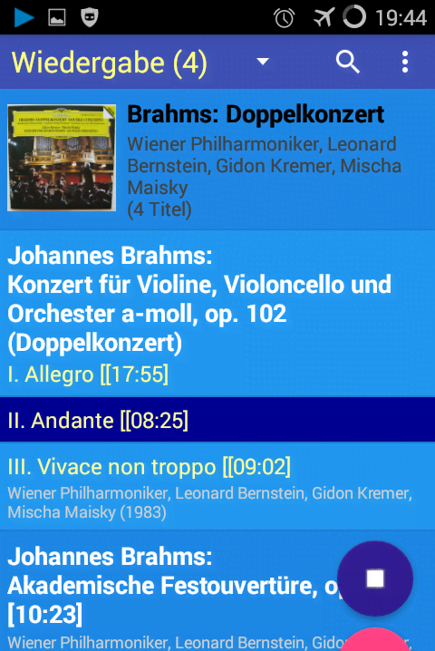 Opus 1 Music Player screenshot 3