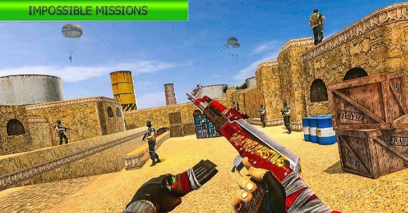 Real Anti-Terrorist Shooting: Gun Shoot War screenshot 1