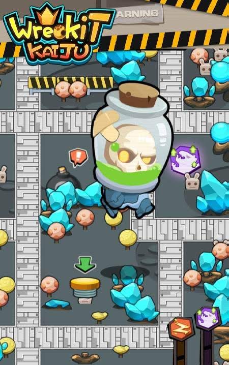 Wreck It Kaiju - Casual game & Release pressure screenshot 3