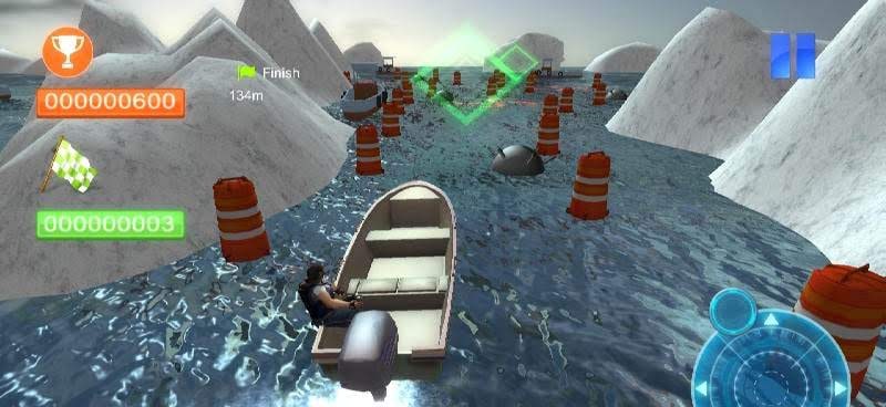 Speed Boat Parking 3D 2015 screenshot 4