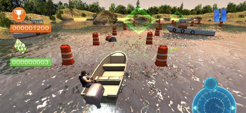 Speed Boat Parking 3D 2015 screenshot 2
