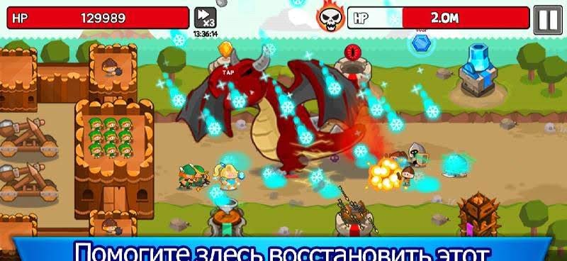 Grow Tower: Castle Defender TD screenshot 1