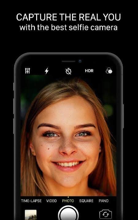 iCamera - Best Selfie & Panorama Camera HD screenshot 1