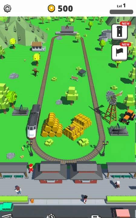 Idle Trains screenshot 2
