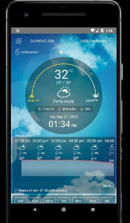 ARC Weather Forecast 2020 (Pro version) screenshot 2