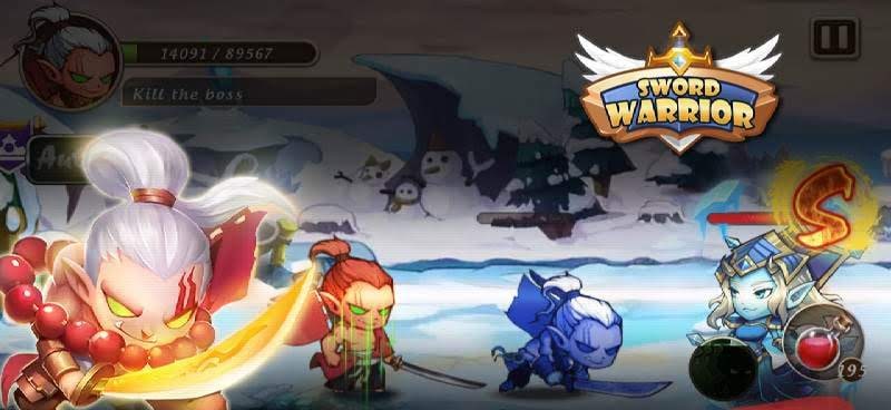 Sword Warrior: Heroes Fighting - Epic Action RPG screenshot 1