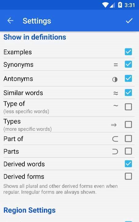 WordWeb Audio Dictionary screenshot 4