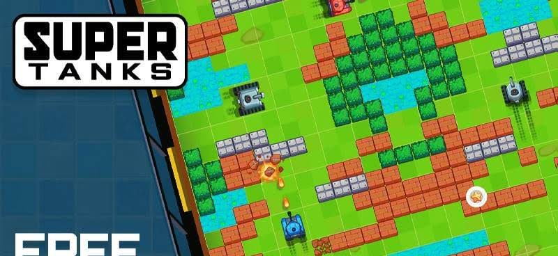 Super Tank Stars - Arcade Battle City Shooter gameplay screenshot 2