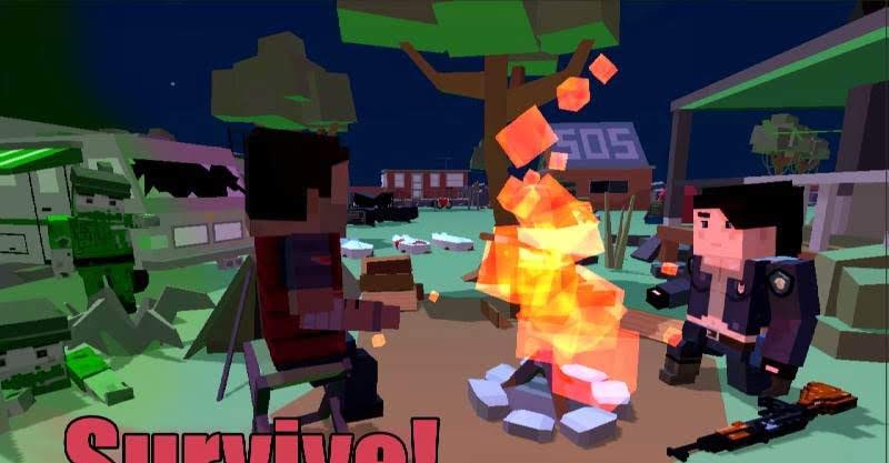 Blocky Zombie Survival screenshot 1