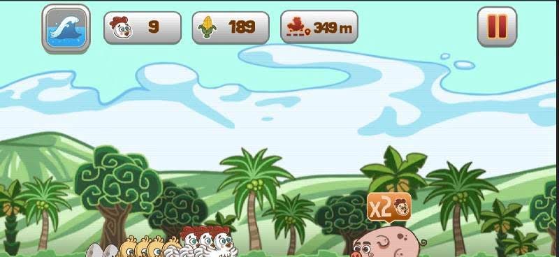 Chicken Tsunami screenshot 2