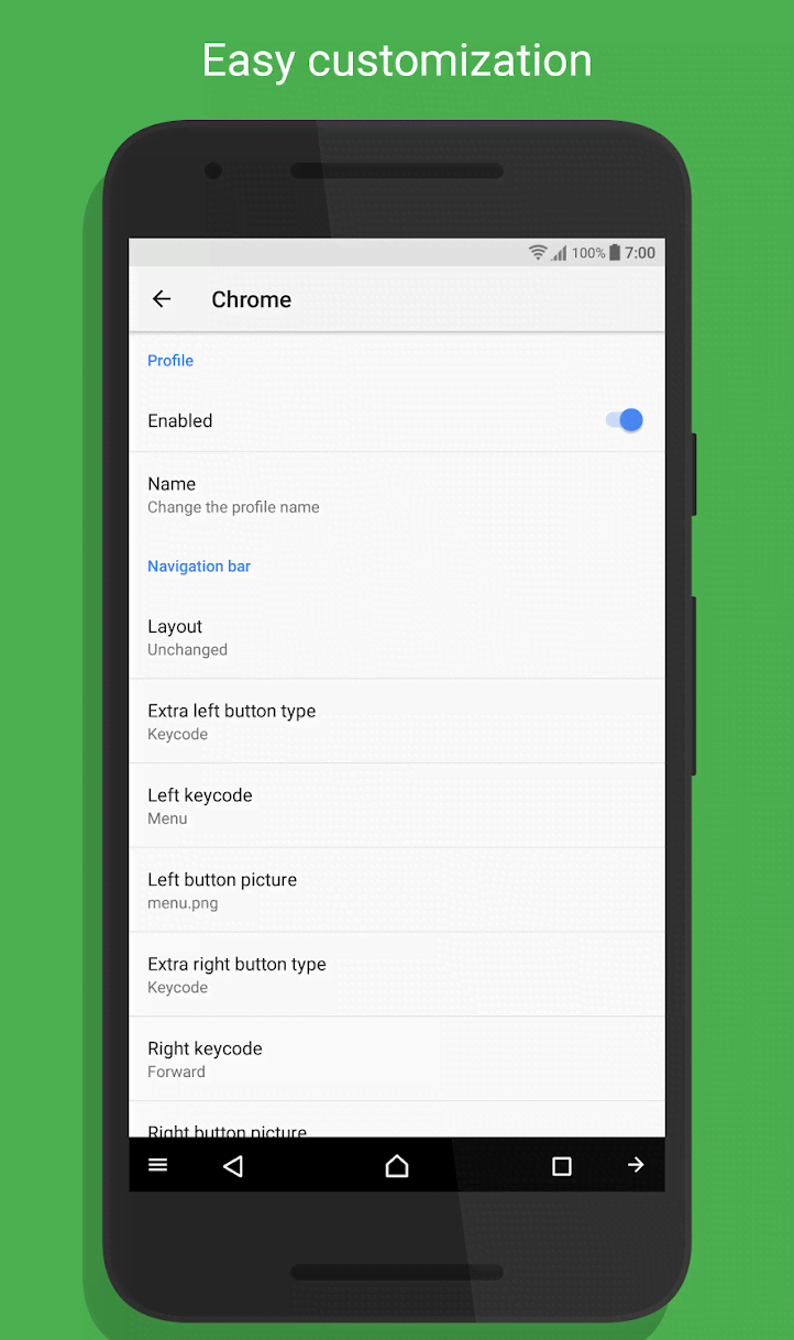 Custom Navigation Bar screenshot 2