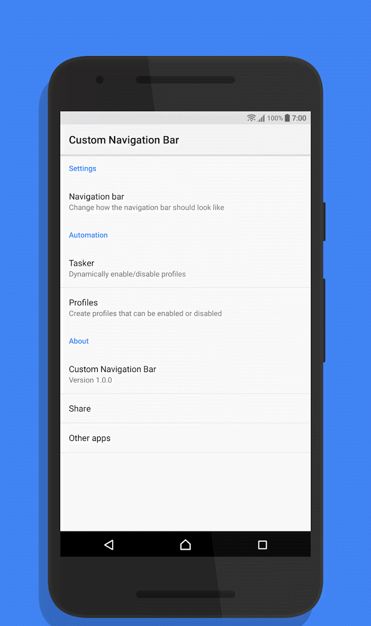 Custom Navigation Bar screenshot 4