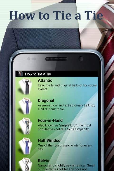 How to Tie a Tie screenshot 1
