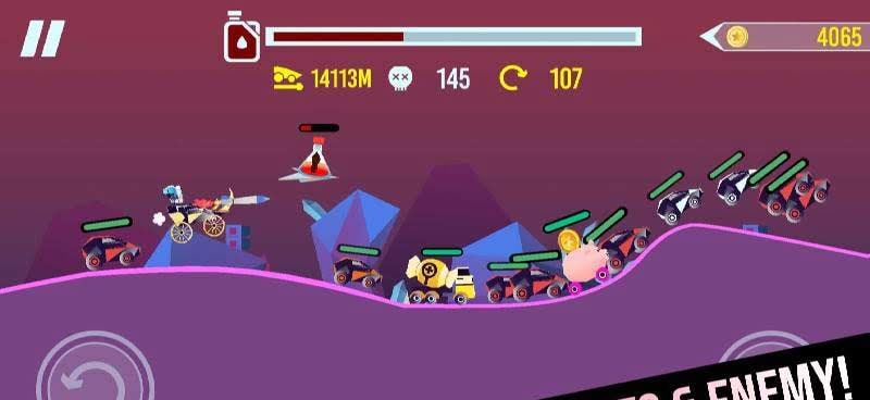 Alpha Road screenshot 1