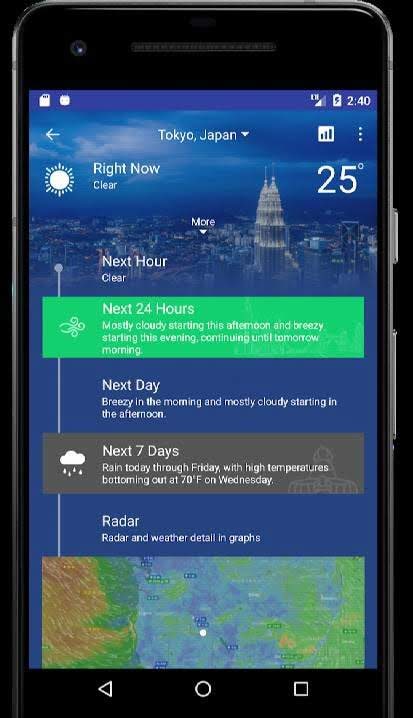 Weather Forecast Pro: Timeline, Radar, MoonView screenshot 4
