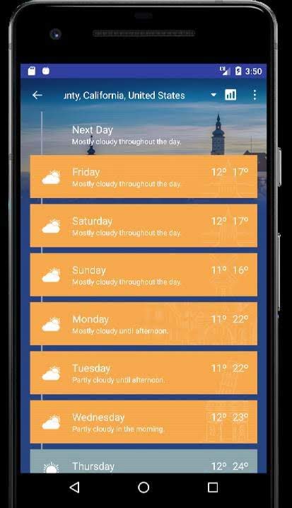 Weather Forecast Pro: Timeline, Radar, MoonView screenshot 3