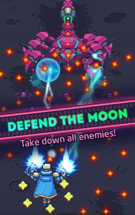Space Gunner: Pixel Retro Shooting gameplay screenshot 3
