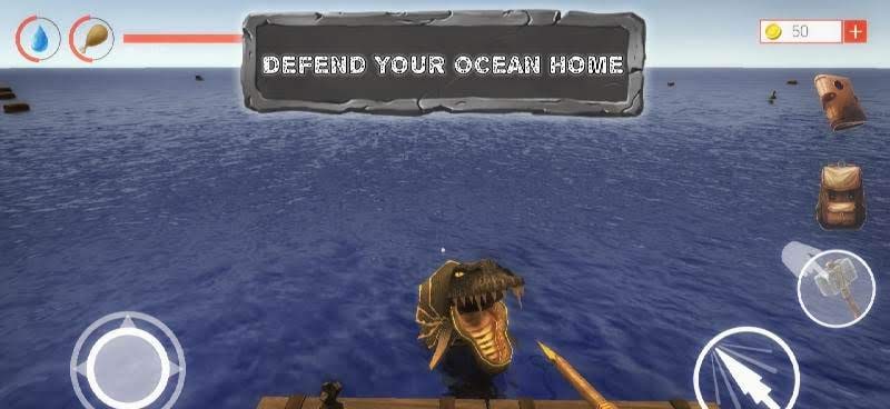 Raft Survival Ark Simulator screenshot 4