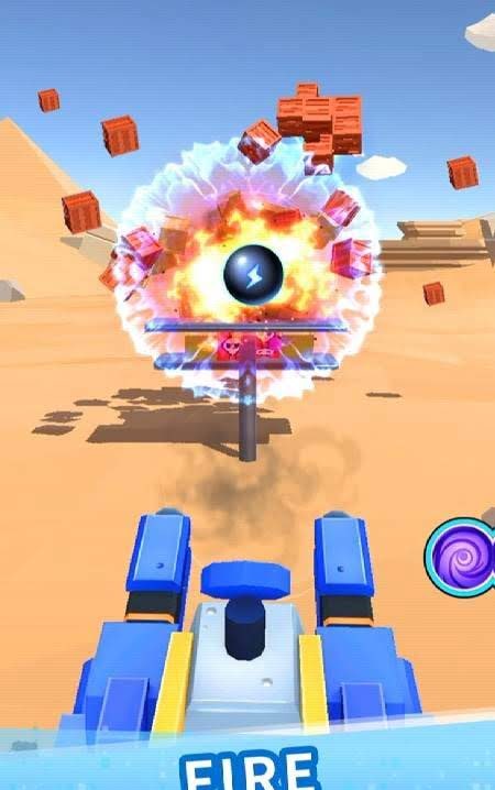 Color ball blast：merge tank and knock down blocks Screenshot 3