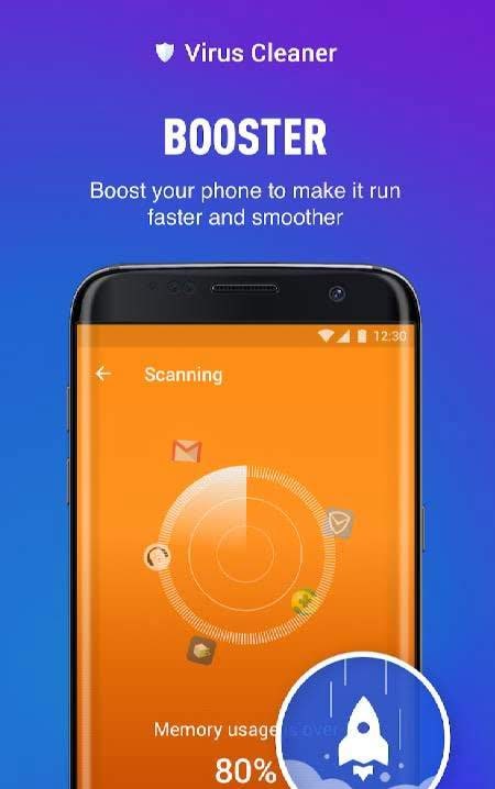 Virus Cleaner 2019 - Antivirus, Cleaner & Booster screenshot 1
