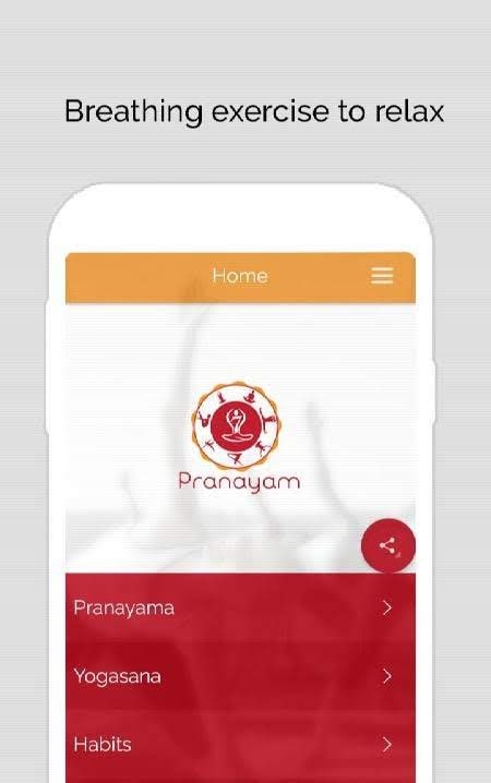 7pranayama - Yoga Daily Breath Fitness Yoga & Calm screenshot 1