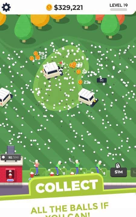 Golf Inc. Tycoon gameplay screenshot 4