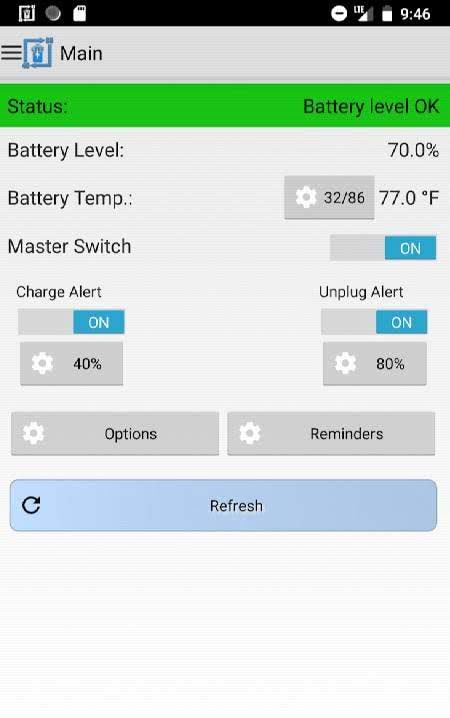 Battery Alert 40-80 Pro screenshot 1