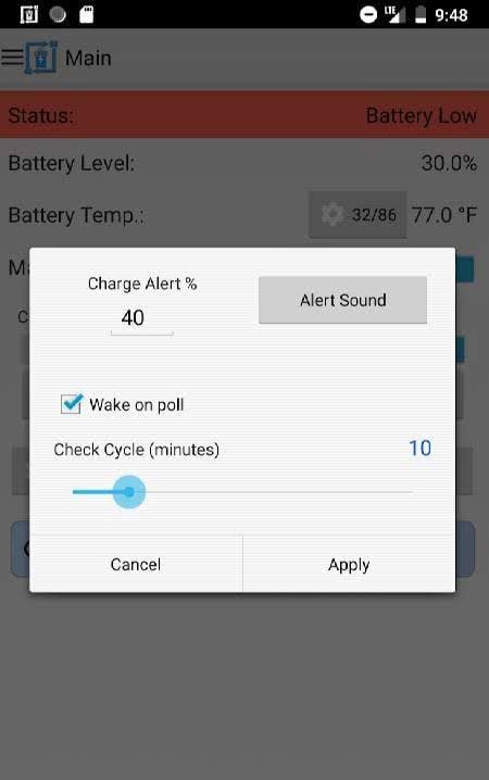 Battery Alert 40-80 Pro screenshot 4
