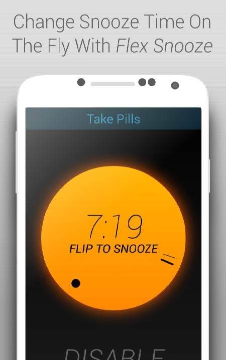 Life Time Alarm Clock melody selection menu
