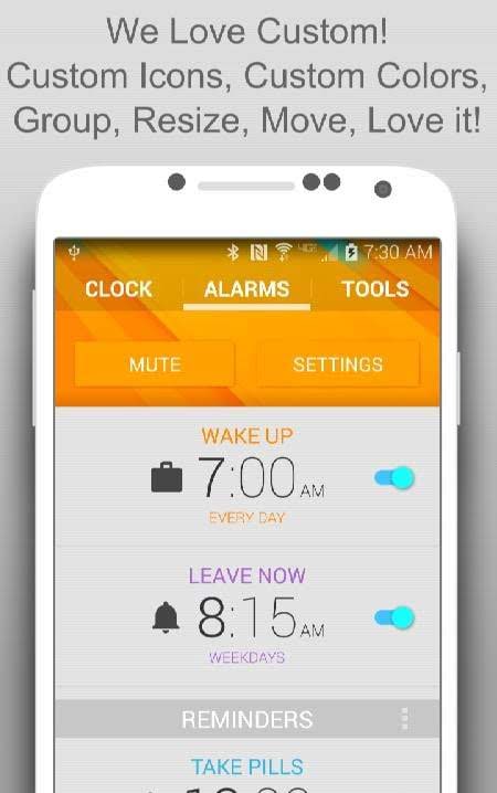 Life Time Alarm Clock scheduling features display