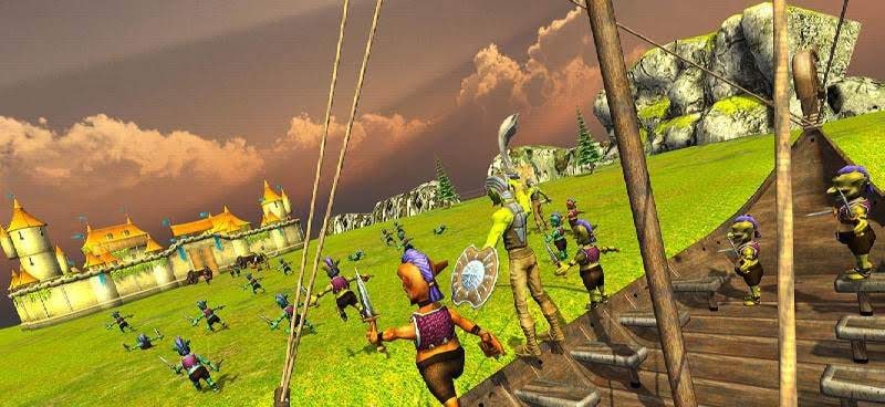 Castle Wall Defense: Fortress Fighting Hero screenshot 3
